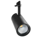 Noxion Spot LED sur rail 3 phases  Spot Accento Noir 35W 3100lm 36D - 930 Blanc Chaud | Meilleur rendu des couleurs
