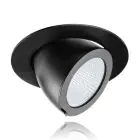 Noxion Downlight LED Forza Noir 35W 3100lm 36D - 940 Blanc Froid | 170mm - Meilleur rendu des couleurs - Équivalent 70W CDM