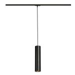 SLV Railspot Hanglamp Spot Enola B 1-Fase Aluminium Zwart | Geschikt voor 1x GU10 