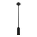 SLV Numinos Phase S Hanglamp Aluminium Zwart 10.42W 1020lm 60D - 930 Warm Wit | Beste Kleurweergave - Dimbaar 