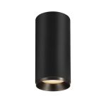 SLV Numinos Phase L Spot Aluminium Zwart 28W 2430lm 24D - 930 Warm Wit | Beste Kleurweergave - Dimbaar 