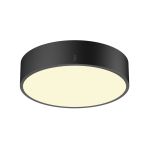 SLV Medo 30 Wand en Plafondlamp Aluminium Zwart Rond 12W 1200lm - 927-930-940 CCT | IP50 - Beste Kleurweergave - Dimbaar 