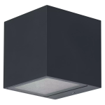 Ledvance Smart+ WiFi LED Wandlamp Buitenverlichting Brick Donker Grijs 14W 550lm - 830 Warm Wit | RGBW
