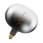 Osram Vintage 1906 LED Classic Globe LED E27 Special Filament Smoke 4.5W 150lm - 818 Zeer Warm Wit | Vervangt 15W