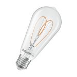 Osram Vintage 1906 LED E27 Edison Filament Helder 7.2W 806lm - 927 Zeer Warm Wit | Beste Kleurweergave - Dimbaar - Vervangt 60W