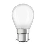 Ledvance Classic Performance LED Lamp B22d Peer Filament Mat 4.8W 470lm - 827 Zeer Warm Wit | Dimbaar - Vervangt 40W