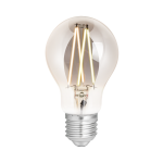 WiZ Smart LED E27 Peer Filament Smoke 6.5W 400lm - 820-850 Afstembaar Wit | Dimbaar - Vervangt 35W