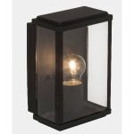 D'Lite Wandlamp Arlo Zwart | IP44 - Geschikt voor 1x E27