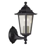 D'Lite Wandlamp Helora Zwart | IP44 - Geschikt voor 1x E27