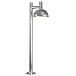 Nordlux Arki LED Sokkel Lamp Metaal Brushed Aluminium | Geschikt voor 1x E27 