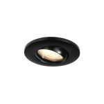 Nordlux Umberto Downlight Aluminium Zwart | Geschikt voor GU10