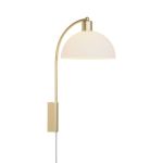 Nordlux Ellen 20 Wandlamp Metaal en Glas Messing | Geschikt voor E14