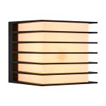 Nordlux Fluctus Wandlamp Metaal Zwart | Geschikt voor E27
