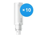 Voordeelpak 10x Philips CorePro PL-C LED 4.5W 830 | Warm Wit - 2-Pin - Vervangt 10W & 13W