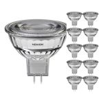 Voordeelpak 10x Noxion LED Spot GU5.3 MR16 7.5W 621lm 36D - 827 Zeer Warm Wit | Dimbaar - Vervangt 50W