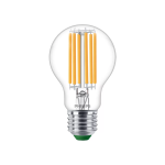 Philips MASTER LED Lamp Ultra Efficient E27 Peer Helder 5.2W 1095lm - 830 Warm Wit | Vervangt 75W