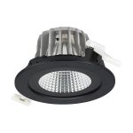 Philips LED Spot Greenspace Accent Vast Aluminium Zwart 31W 4000lm 36D - 830 Warm Wit | 163mm - IP20 - Interact Dimbaar