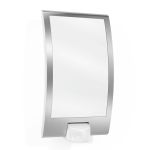 Steinel LED Wandlamp Buitenverlichting L 22 S Roestvrij Staal | E27 Max 60W - Bewegings- en lichtsensor 