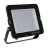 Ledvance LED Breedstraler Compact Zwart 90W 8100lm 100D - 830 Warm Wit | IP65 - Symmetrisch 