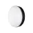 Ledvance LED Bulkhead Surface 250 Zwart 10W 800lm - 840 Koel Wit | 250mm - IP65 - Bewegings- en lichtsensor - 3 uur Noodverlichting 
