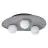 Ledvance Decor Wand en Plafondlamp Beton Nest Grijs | Geschikt voor 3x G9