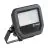 Ledvance LED Breedstraler Aluminium Zwart 8W 1200lm 100D - 865 Daglicht | IP66 - Symmetrisch