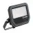 Ledvance LED Breedstraler Aluminium Zwart 17W 2400lm 100D - 865 Daglicht | IP66 - Symmetrisch