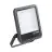 Ledvance LED Breedstraler Aluminium Zwart 100W 15000lm 100D - 840 Koel Wit | IP66 - Symmetrisch