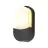 D'Lite Atos Wandlamp ABS Zwart | IP54 - Geschikt voor 1x E27 