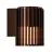 Nordlux Aludra Wandlamp Aluminium Bruin | Geschikt voor E27
