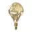 Calex XXL Organic Evo Champagne LED E27 Filament 6W 100lm- 818 Zeer Warm Wit | Dimbaar