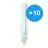 Voordeelpak 10x Philips PL-C 26W 830 2P (MASTER) | Warm Wit - 2-Pin