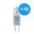 Voordeelpak 10x Osram 64432 Halostar Starlite 2000 GY6.35 35W 12V 929 | Zeer Warm Wit - Beste Kleurweergave