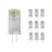 Voordeelpak 10x Noxion LED Bolt G4 0.9W 830 12V | Warm Wit - Vervangt 10W