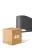 Voordeelpak 4x D'Lite Wandlamp Vossem Aluminium Zwart | Geschikt voor 1x GU10