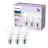 Voordeelpak 3x Philips Lamp LED E27 Peer Mat 5W 470lm - 827 Zeer Warm Wit