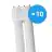 Voordeelpak 10x Osram Dulux L 18W 830 | Warm Wit - 4-Pin