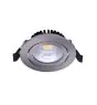 Noxion LED Kantelbaar Slim Spot Zilver 6W 550lm - 930 Warm Wit | Zaagmaat 75mm - IP54 - Beste Kleurweergave 
