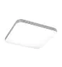 Ledvance LED Bulkhead Orbis Vierkant 430 Wit 50W 3700lm - 830 Warm Wit | 430x430mm - IP20 - Click - Bewegings- en lichtsensor