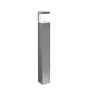 Ledvance LED Sokkel Lamp Endura Stijl Pyramid Roestvrij Staal 9W 600lm - 830 Warm Wit | 80cm