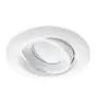 Noxion LED Spot Droplet Wit 8W 640lm - 927 Zeer Warm Wit | Zaagmaat 85mm - IP44 - Beste Kleurweergave - Dimbaar