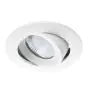 Noxion LED Spot Hydro Kantelbaar Vuurvast Wit 6W 400lm 36D - 927 Zeer Warm Wit | Zaagmaat 83mm - IP65 - Beste Kleurweergave - Dimbaar