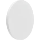 Brilliant Shadow Wandlamp Aluminium Zanderig Wit 6W 720lm - 830 Warm Wit | 151mm