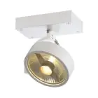 SLV Kalu Spot Aluminium Wit Rond | Geschikt voor 1x GU10 (AR111) 