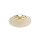 SLV Horn-T Spot Staal Wit Rond | Zaagmaat 180mm - Geschikt voor 1x GU10 (AR111) 