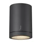 SLV Enola S Plafondlamp Aluminium Grijs Rond 9W 610lm 38D - 940 Koel Wit | Buitenverlichting - IP65 - Beste Kleurweergave