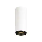 SLV Numinos Phase S Spot Aluminium Wit 10.42W 985lm 24D - 927 Zeer Warm Wit | Beste Kleurweergave - Dimbaar 