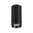 SLV Numinos Phase M Spot Aluminium Zwart 20.1W 1970lm 36D - 930 Warm Wit | Beste Kleurweergave - Dimbaar 