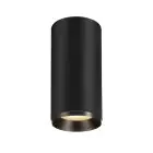 SLV Numinos Phase L Spot Aluminium Zwart 28W 2400lm 60D - 930 Warm Wit | Beste Kleurweergave - Dimbaar 