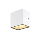 SLV Sitra S Wandlamp Aluminium Wit 6.2W 620lm - 830-840 CCT | Buitenverlichting - IP65